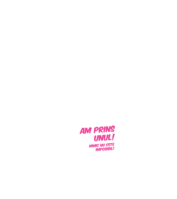 Am prins unul Nimic nu este imposibil model albastru închis pe tricou
