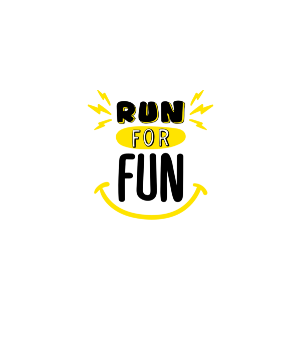 Run for fun model roșu pe tricou
