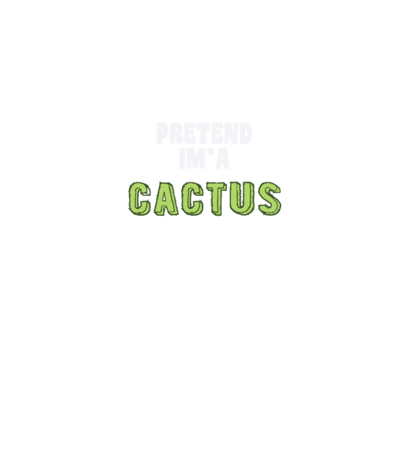 Cactus carnaval model albastru închis pe tricou