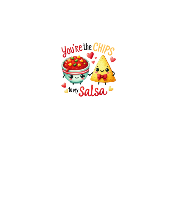Chips to my Salsa model gri pe tricou