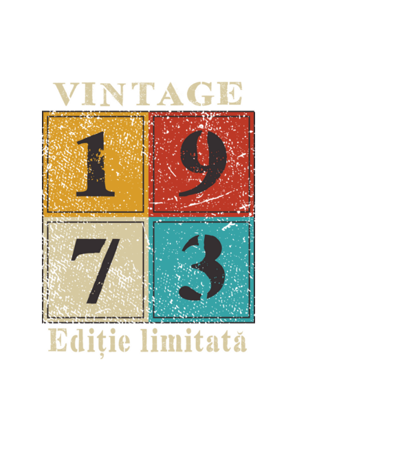 1973 - Ediție limitată model negru pe tricou