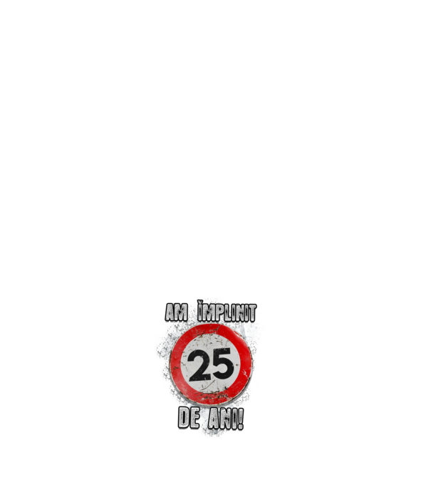 Am împlinit 27 de ani! model negru pe tricou