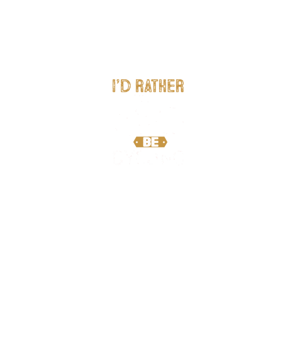 I'd rather be cycling model gri pe tricou