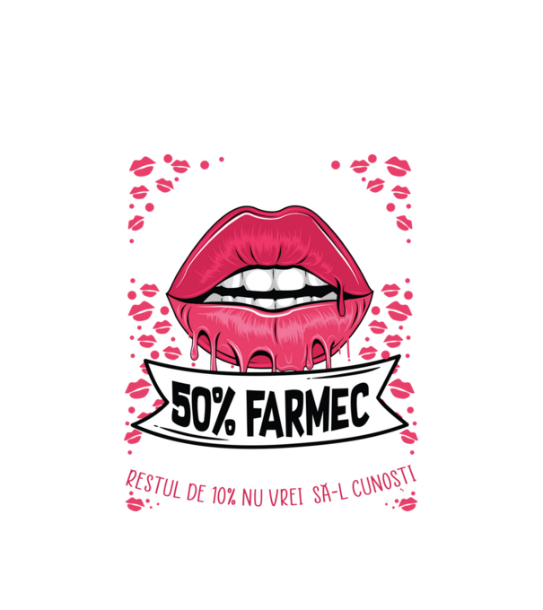 Sunt născută în august - 50% farmec - 40% nebunii și umor - Restul de 10% nu vrei să-l cunoști model alb pe tricou