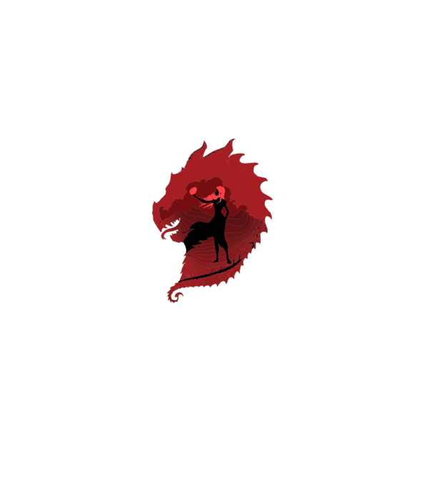 The Dragon model gri pe tricou