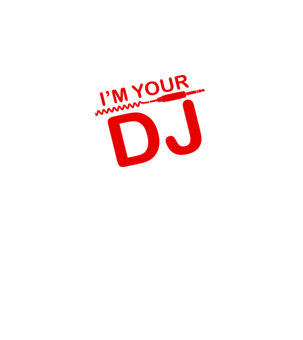 Im your DJ model gri închis pe tricou