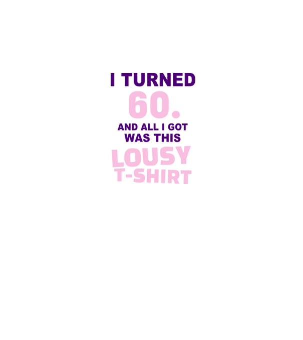 Lousy T-shirt 60 model albastru regal pe tricou