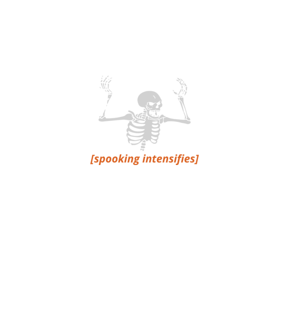 Spooking intensifies model negru pe tricou