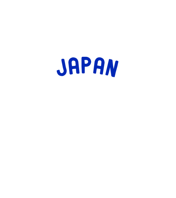 Japan model alb pe tricou