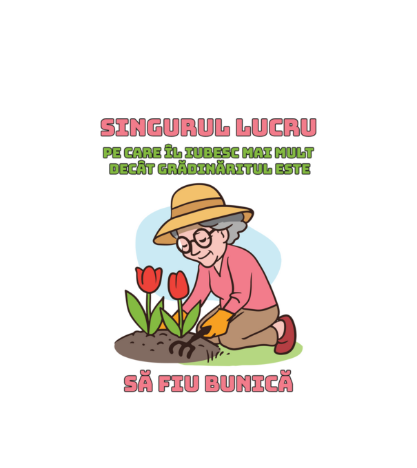 Singurul lucru model alb pe tricou