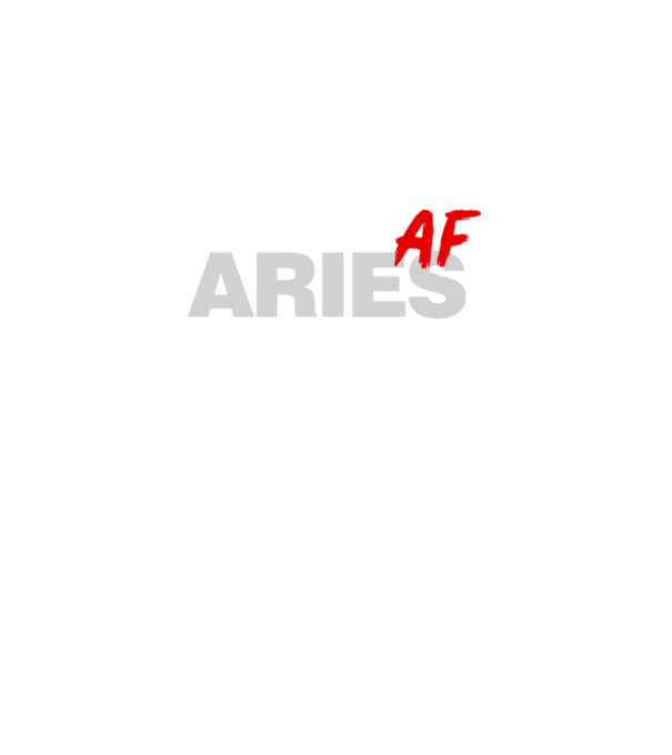 ARIES as fuck model negru pe tricou