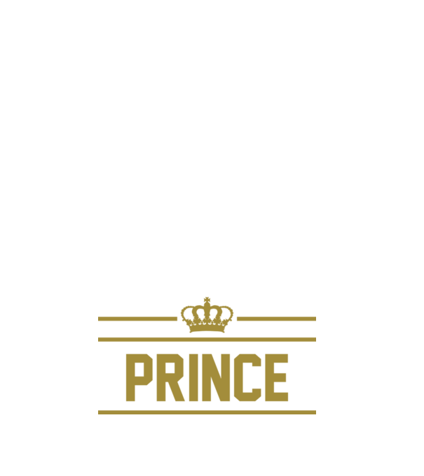 Prince model negru pe tricou