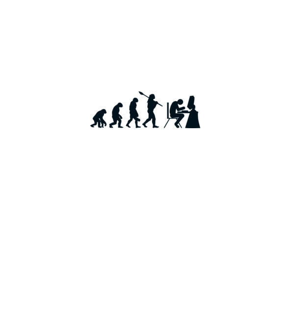 Game evolution model alb pe tricou