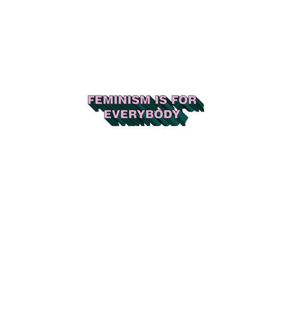 Feminismul este pentru toată lumea model negru pe tricou