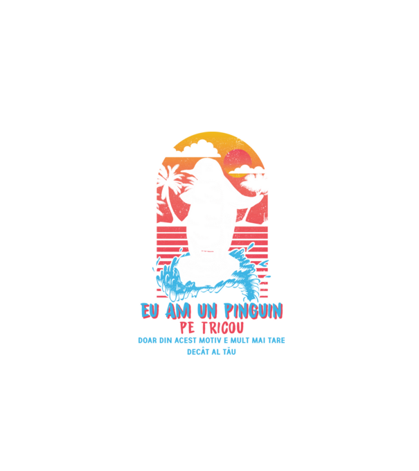 eu am un pinguin pe tricou - doar din acest motiv e mult mai tare decât al tău model negru pe tricou