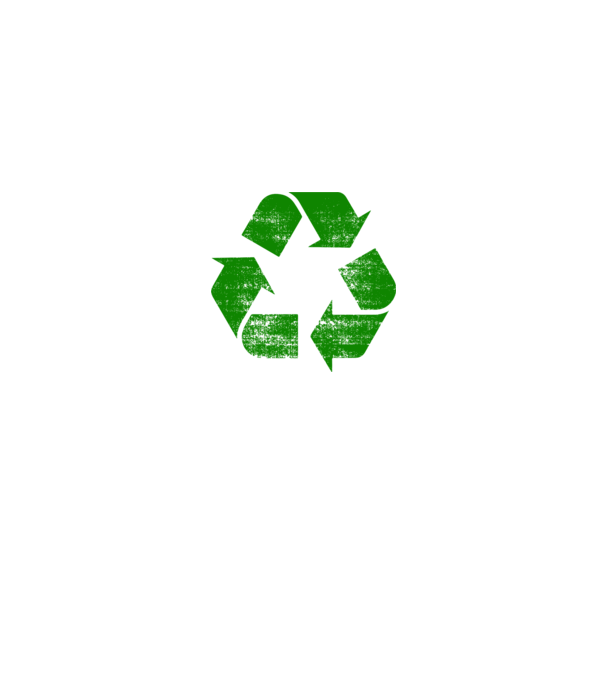 RECYCLE model negru pe tricou