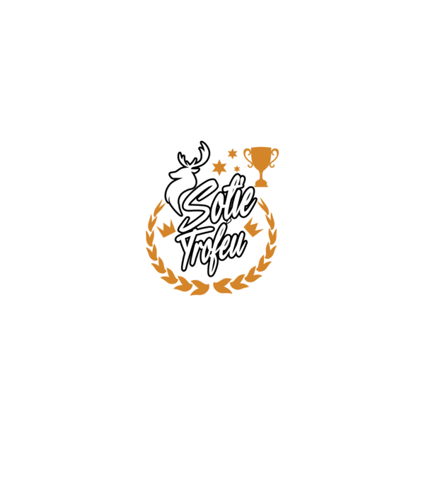 Soție trofeu model negru pe tricou