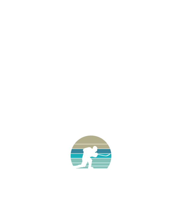 Hockey dad model albastru închis pe tricou