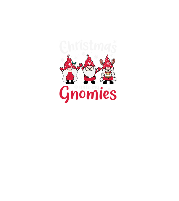Christmas with my gnomies model turcoaz pe tricou