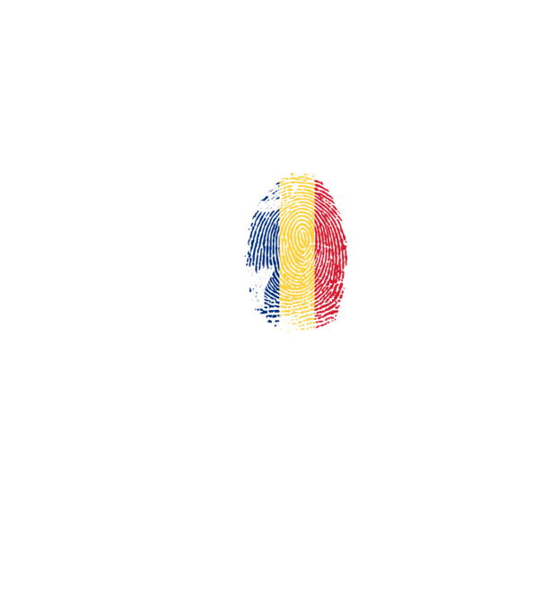 its in my dna model negru pe tricou