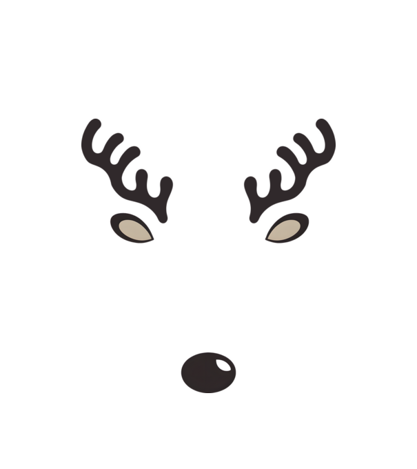 Dar eu o fac crăciun chiar căprioară Negru model alb pe tricou