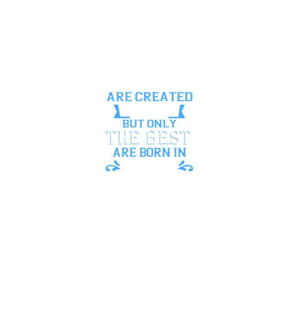 All men created equal but only the beat are born in june model portocaliu pe tricou