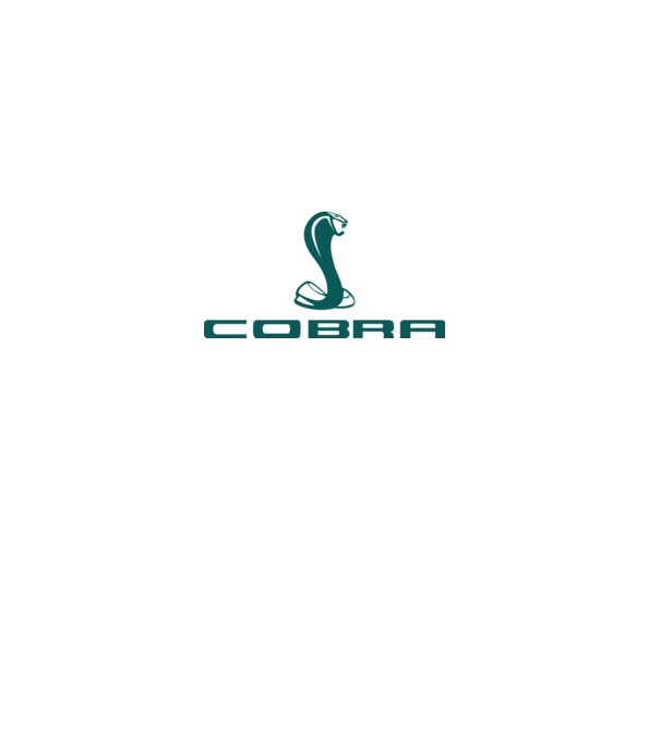Cobra model alb pe tricou