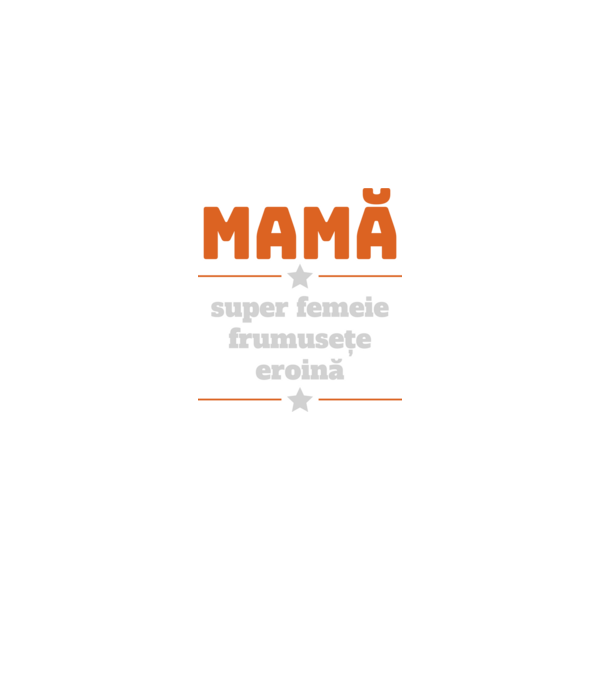 mamă, super femeie, frumusețe, eroină model negru pe tricou