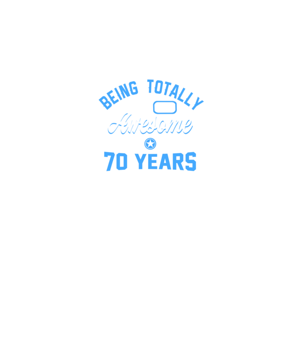 Being totally awesome 70 model negru pe tricou