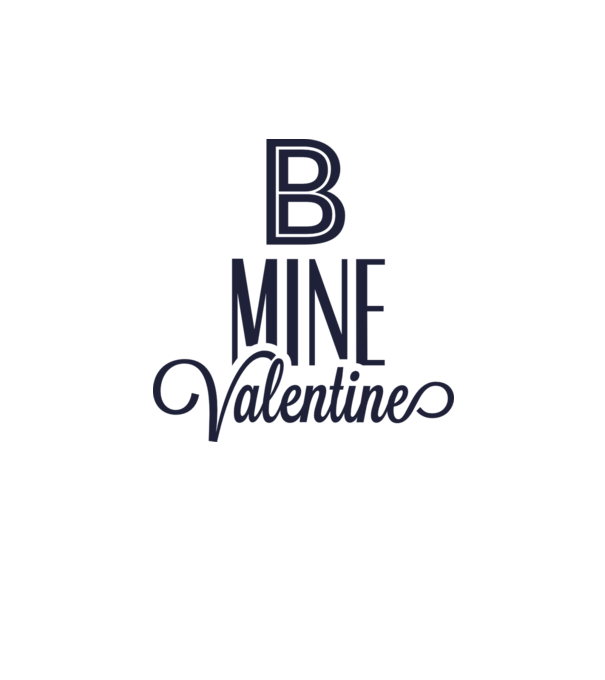 Be my Valentine! model alb pe tricou