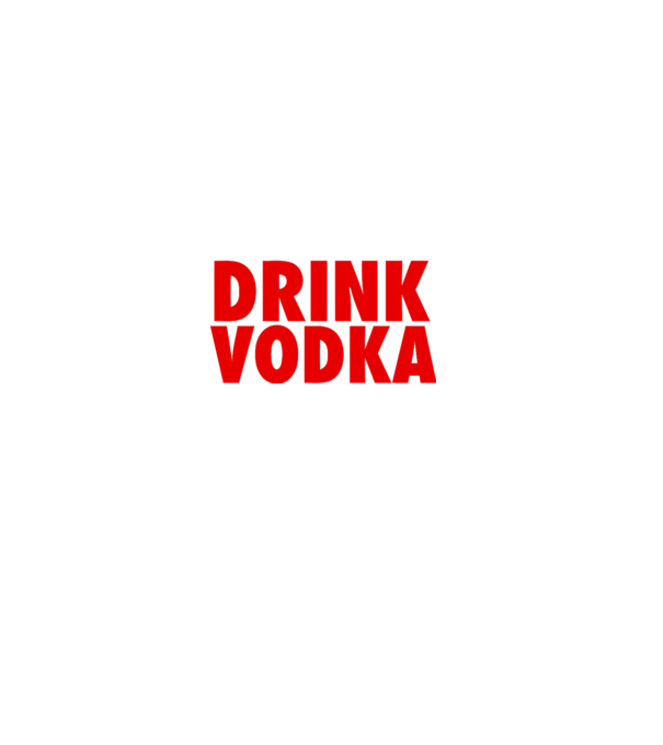 SAVE WATER DRINK VODKA model negru pe tricou