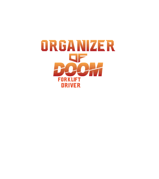 organizer of DOOM model turcoaz pe tricou