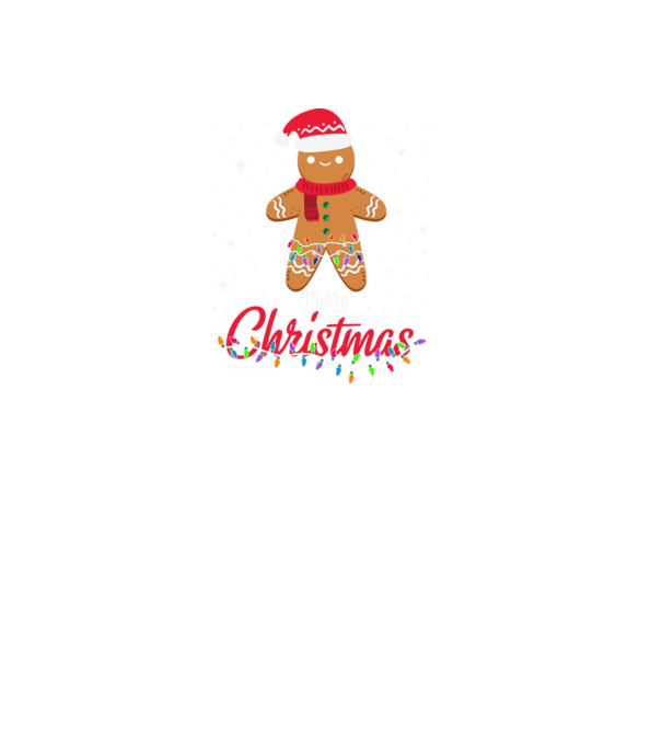 Merry christmas cookie model negru pe tricou