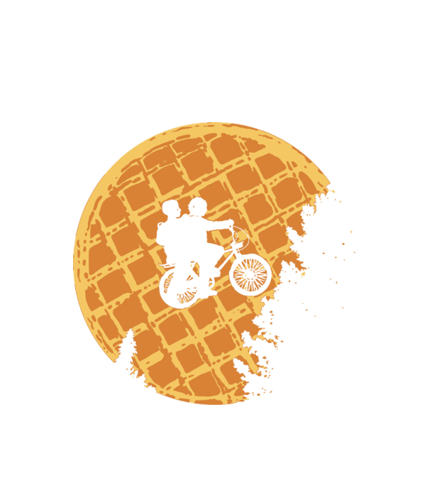 cookie moon stranger things model alb pe tricou