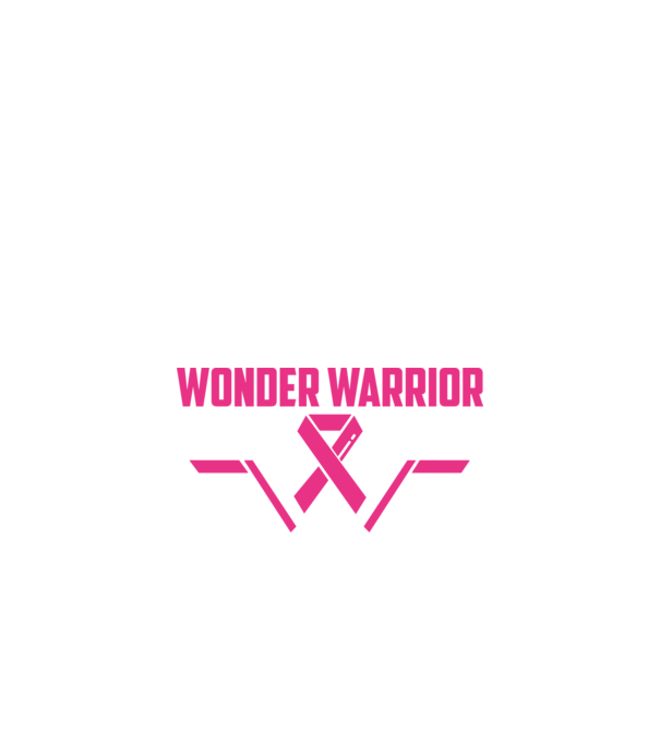 WONDER WARRIOR model negru pe tricou