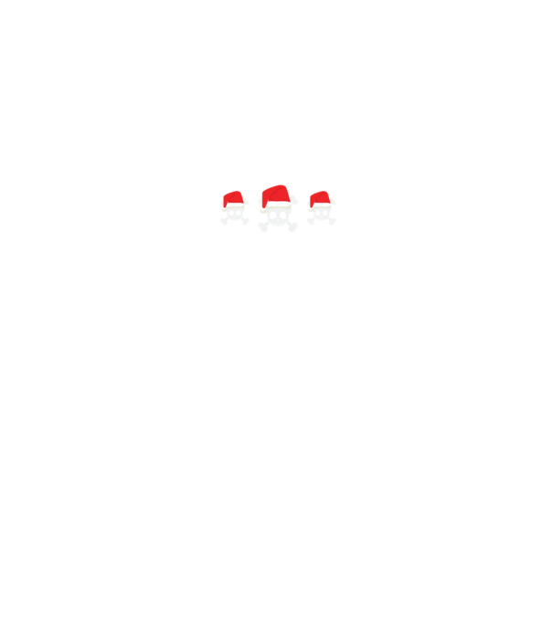 Metal x-mas - Heavy new year model negru pe tricou