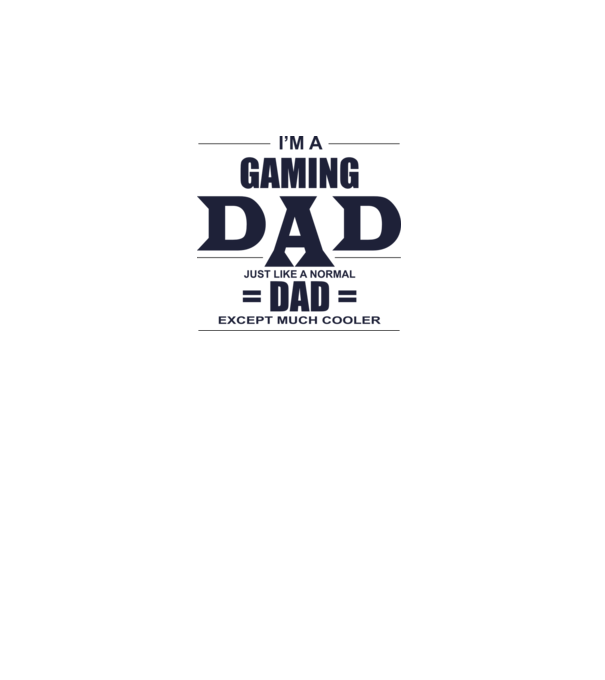 Gaming dad model gri pe tricou