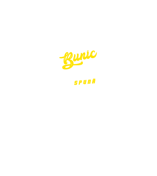Mi se spune: bunic pentru că ar fi un marketing prost să mi se spună complice! model negru pe tricou