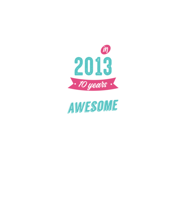 Made in 2013 model negru pe tricou