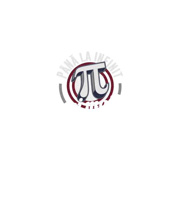 Până la infinit și mai departe! model negru pe tricou