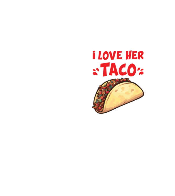 Couple TACO model galben neon pe tricou