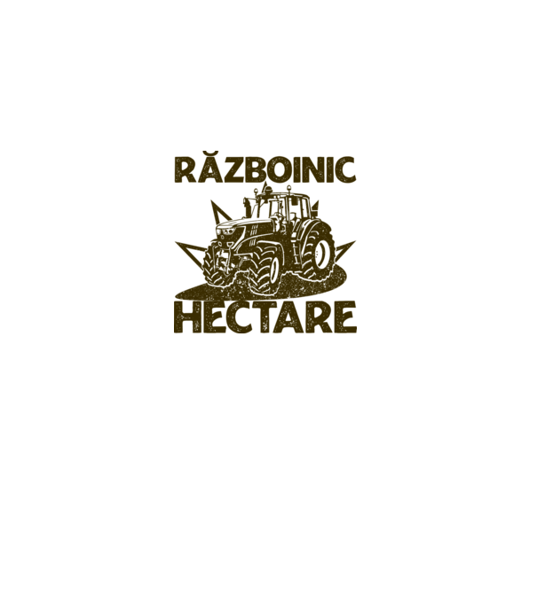 Războinic Hectare model gri pe tricou
