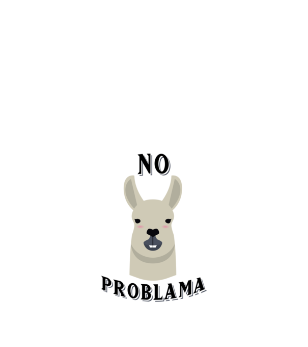 No problama model nisipiu pe tricou