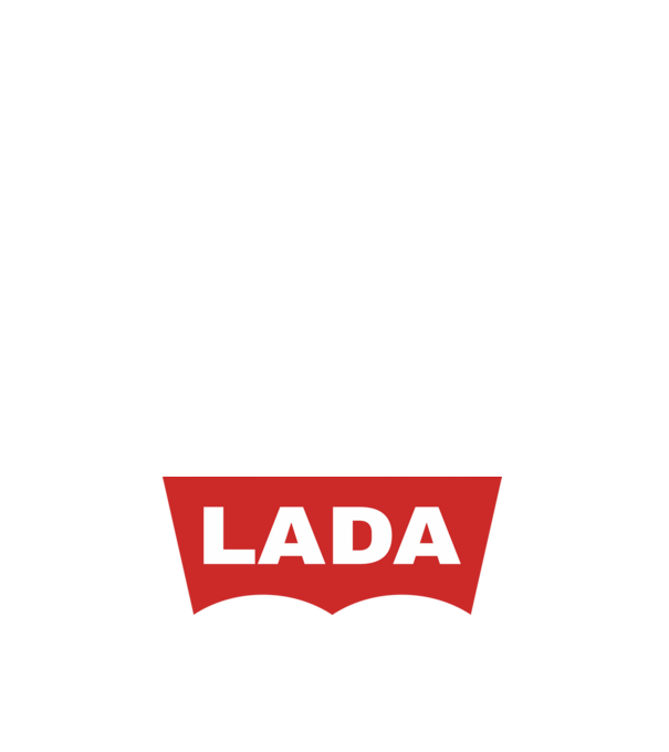 Lada Levis model alb pe tricou
