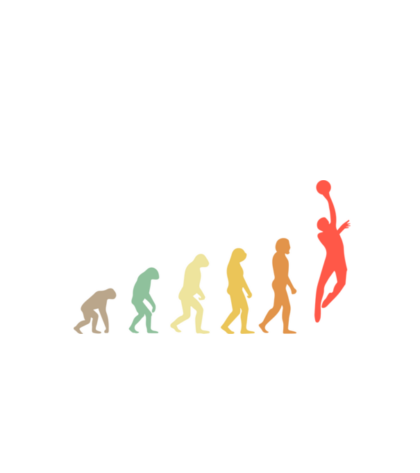 Basketball evolution model negru pe tricou