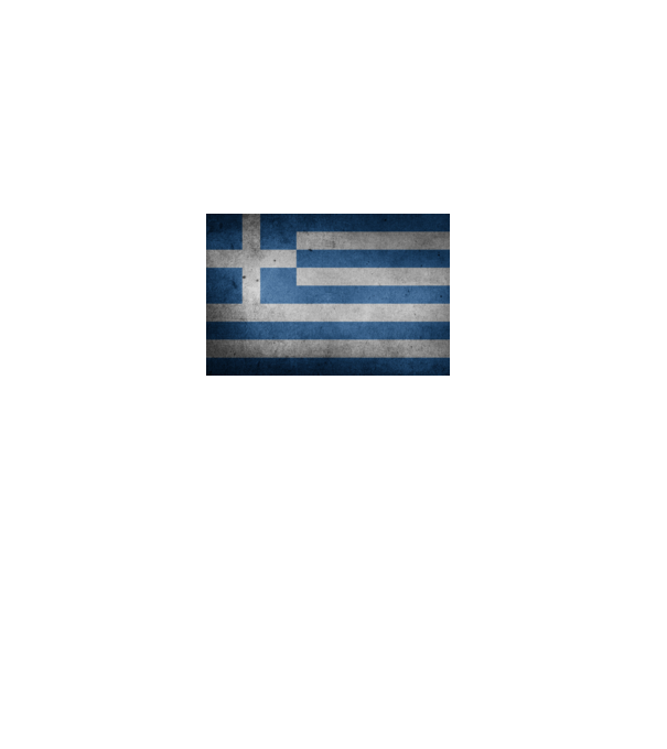 GREECE model negru pe tricou