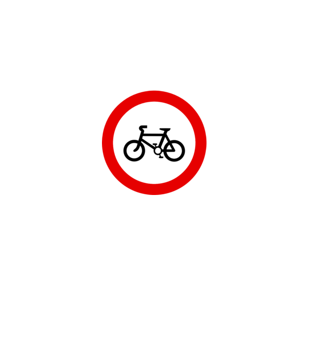 Pistă pentru Biciclete model alb pe tricou