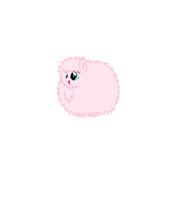 Fluffle Puff model alb pe tricou