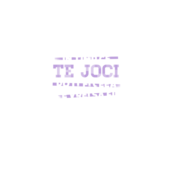în timp ce te joci poți fi ceea ce vrei să fii - în acel moment model negru pe tricou