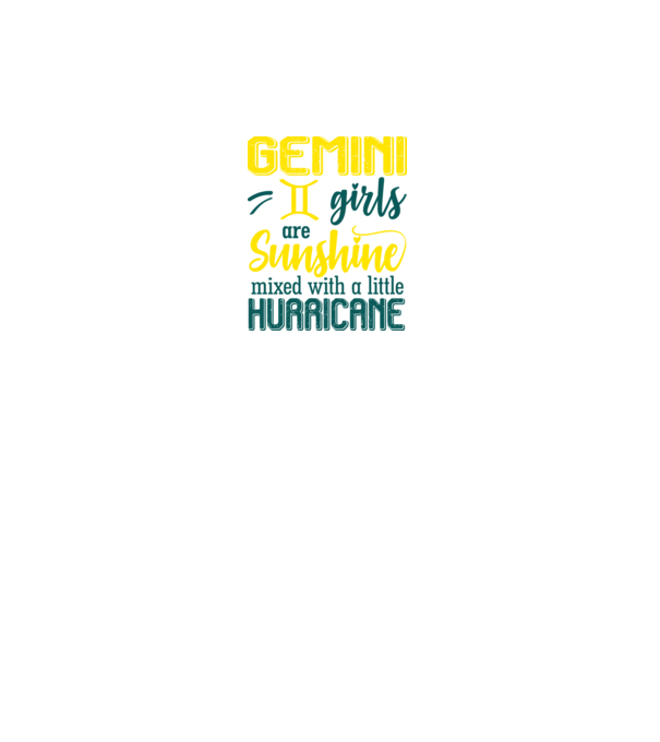 Sunshine with Hurricane GEMINI model negru pe tricou